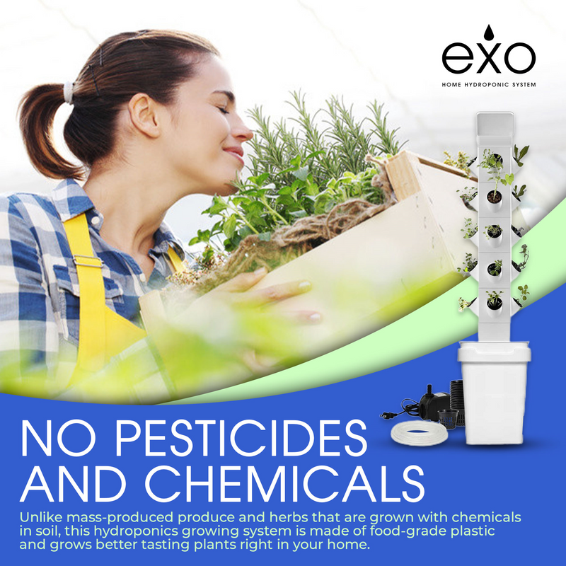 Horticulture Grow Hydroponics EXO Tower 3Tier Pest