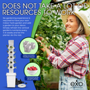 Horticulture Grow Hydroponics EXO Tower 3Tier Work