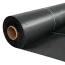 GROW1 Landscape Ground Cover Weed Mat Barrier Black 12ft x 300ft
