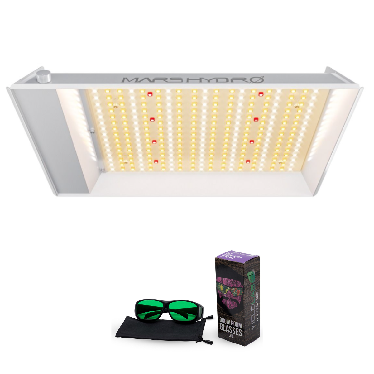 Mars Hydro TS 600 Dimmable 100W Full Spectrum LED Grow Light | 2'x2'