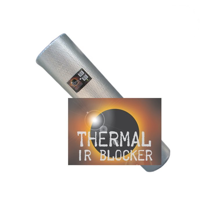 Growing Essentials 4'x100' IR Blocker Roll with logo