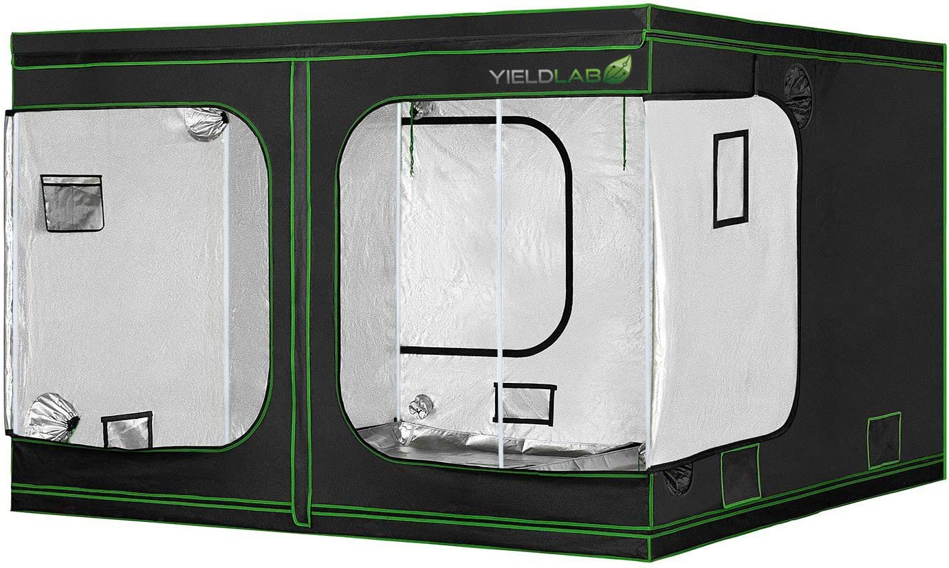 grow tent 120 Yield Lab 120†x 120†x 80†Reflective Grow Tent