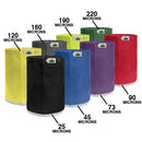 Grow1 Extraction Bags 1 gal. 8 bag kit showing micrton size
