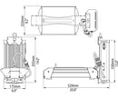 Grow Lights Phantom Commercial DE Open Lighting System With USB Interface: 120V-208V-220V-240V diagram