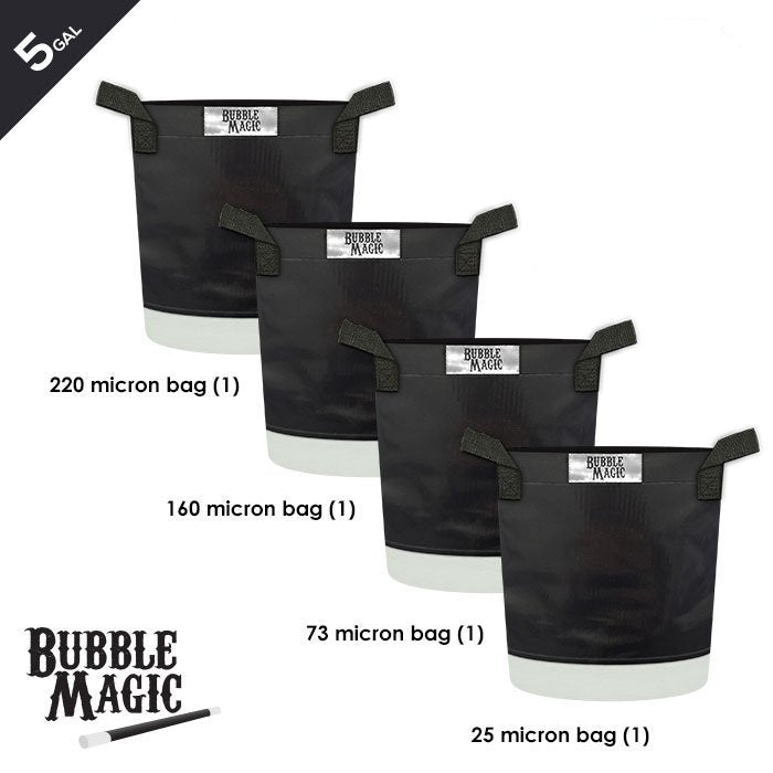 Harvest 20 Gallon Bubble Magic Extraction Bags (set of 4) side profile