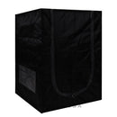 LAGarden 24" x 24" x 36" Mini Mylar Reflective Hydroponic Indoor Grow Tent closed