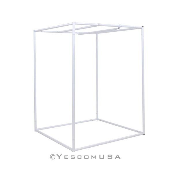 LAGarden 24" x 24" x 36" Mini Mylar Reflective Hydroponic Indoor Grow Tent frame