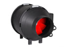 Climate Control Yield Lab 4 Inch Pro Series Fan with Speed Controller- 190CFM side angled