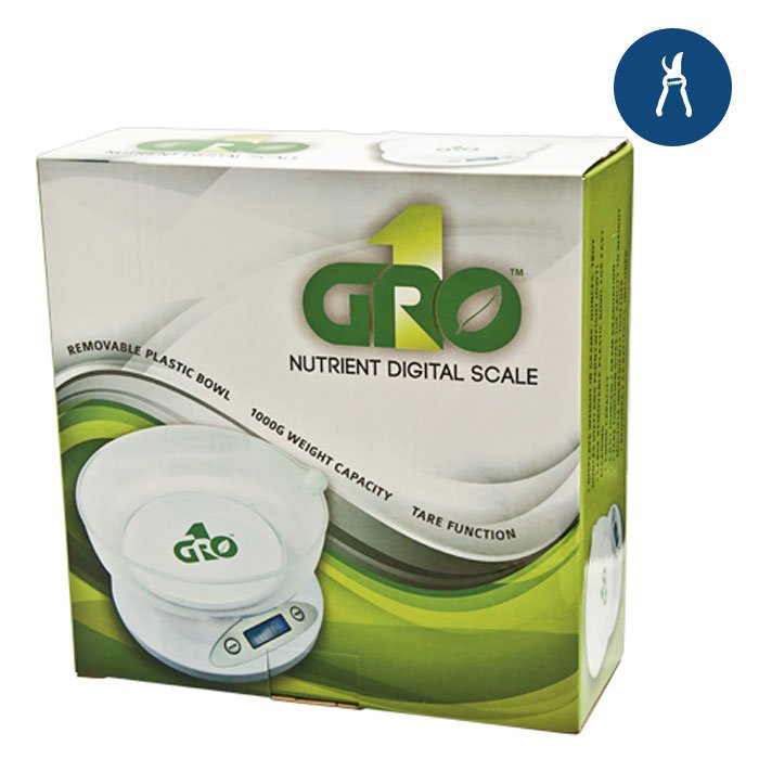 Growing Essentials Gro1 Nutrient Digital Scale box