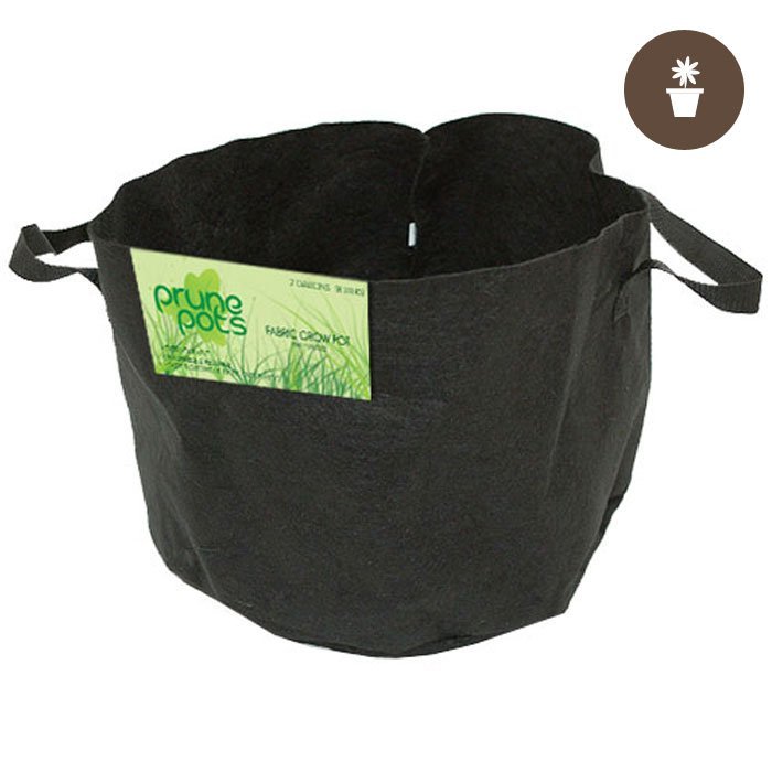 Growing Essentials 100 Gallon Prune Pots Fabric Grow Pots (3 Bag Set) side profile