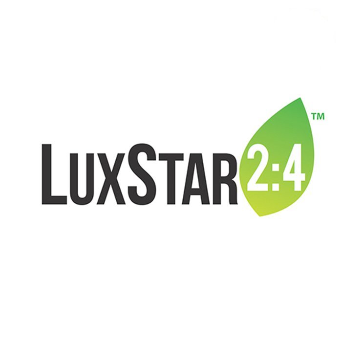 LuxStar 2ft. 4 Tube Fluorescent Grow Light Kit (Bloom Blub) logo