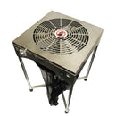 Harvest 18 Inch TableTop Stand Motor Driven Trimmer - Stainless top