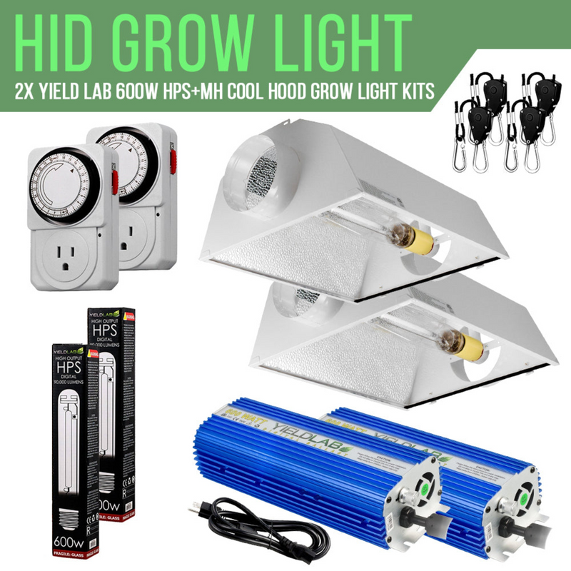 8x4ft HID Hydro Complete Indoor Grow Tent System