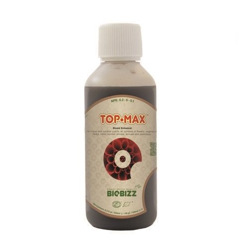 Nutrients BioBizz Topmax 10 ltr front of bottle