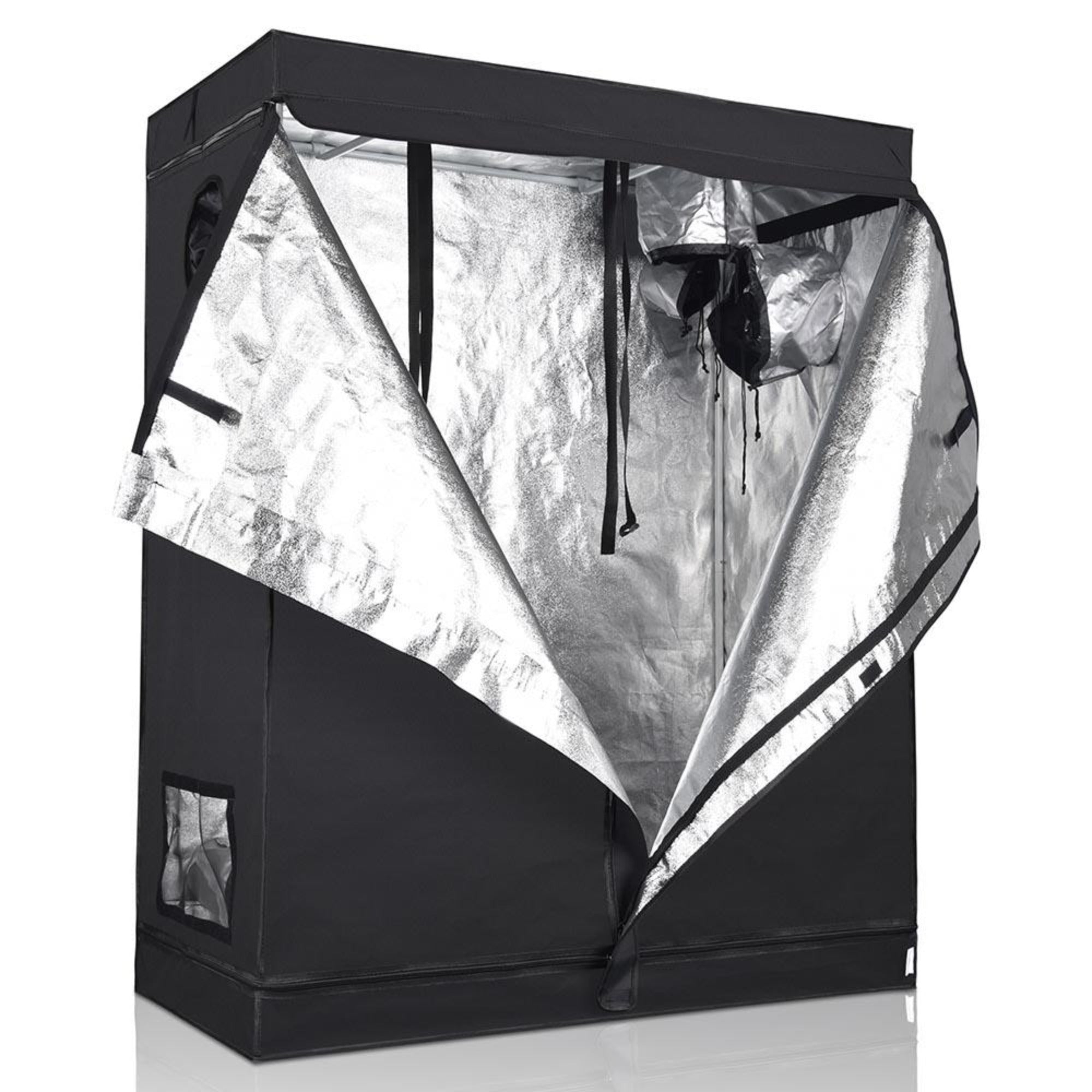 hydroponic grow tent LAGarden 48" x 24" x 60" Mylar Reflective Hydroponic Indoor Grow Tent
