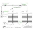 LED Grow Light Iluminar ili6 Cables