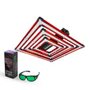 LED Grow Light Photontek SQ 300W Pro Main with Glasses