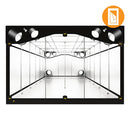 Secret Jardin Dark Room 600 Wide v2.6 (20' x 10' x 6 2/3') front open