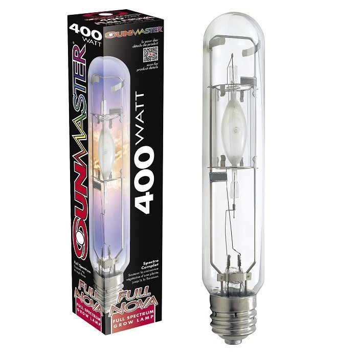 400 watt metal halide grow light bulb SunMaster 400W 6000K Full Nova Pulse Start MH Lamp