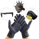 Industrial White Nitrile Gloves 100 pack - Large specifications