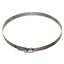 Climate Control 14"" Stainless Steel Duct Clamp (10 Pack) top view