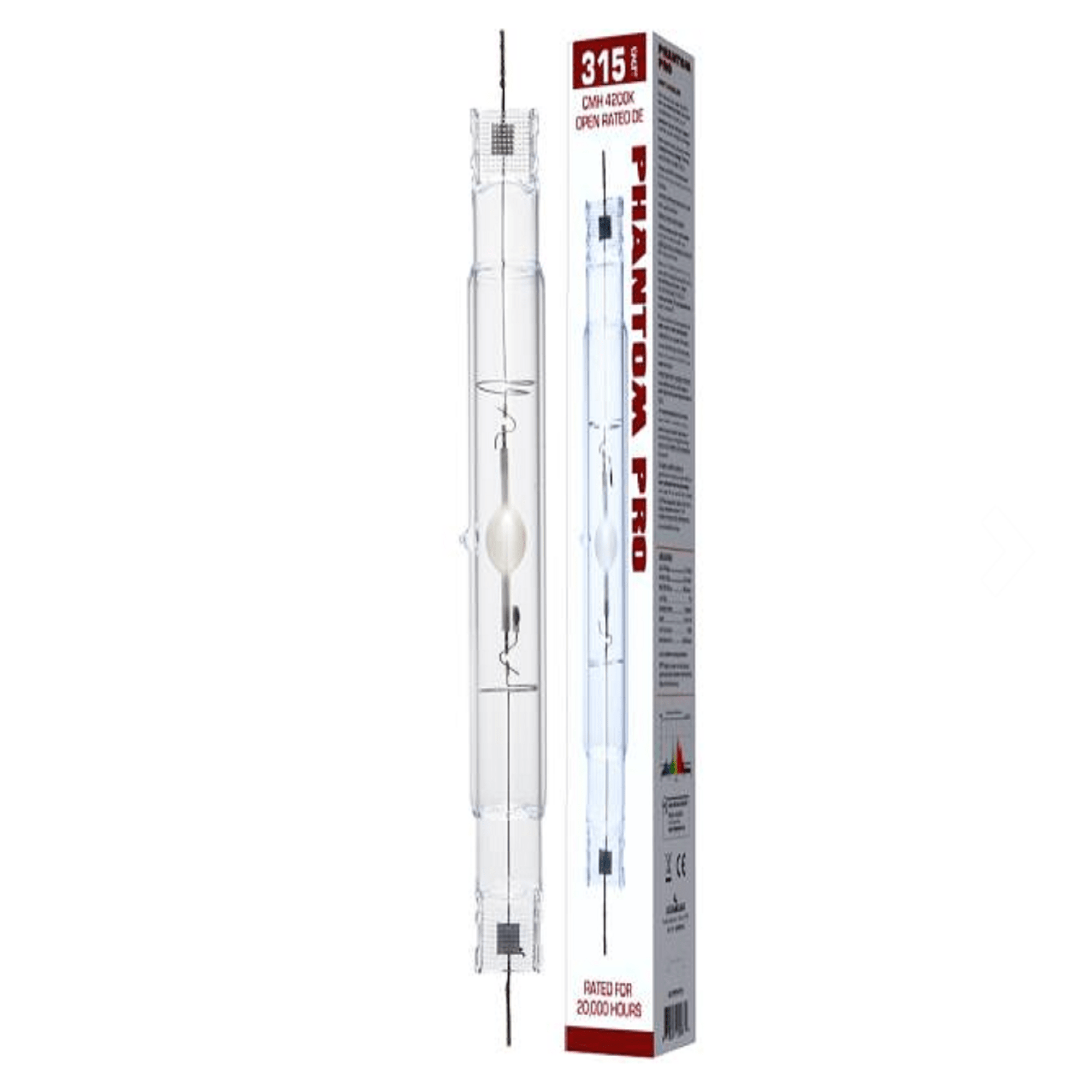 double ended grow light bulbs Phantom 315W CMH Pro Double-Ended Light Bulb