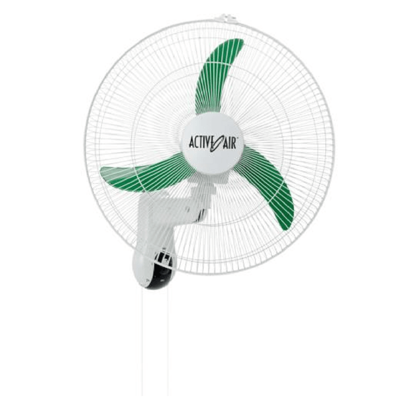 Horticulture Climate Control 18" Oscillating Wall Mount Fan Side
