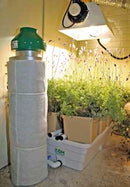 Climate Control Phat Filter, 4" x 8", 150 CFM grow room