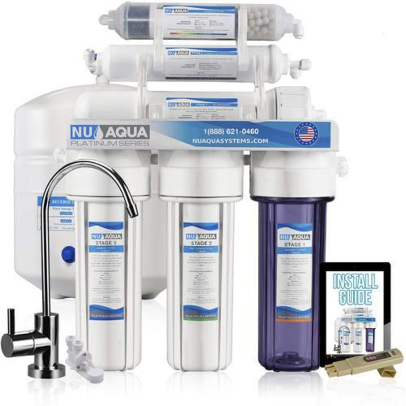 Reverse Osmosis System Nu Aqua Stage 6 Alkaline Main