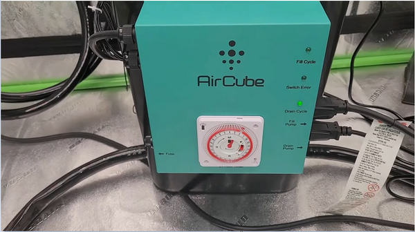 AirCube Hydroponic Systems Productivity: Digital vs Analog Timer