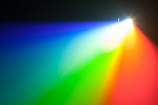 a photo of different light spectrums