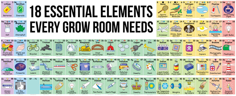 18 Essential Elements ever grow room needs