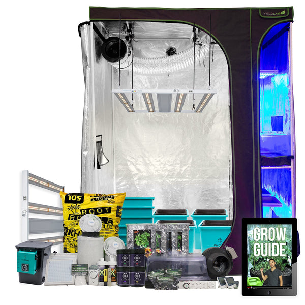 4x5ft Complete Perpetual LED Hydro Indoor Grow Tent System