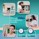 Reverse Osmosis System NU Aqua Platinum Series Stage 6 UV Pump Install