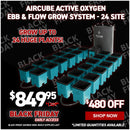 AirCube Active Oxygen Ebb & Flow Grow System - 24 Site