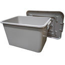 Bud Sorter Gray Plastic Bin Side Uncover