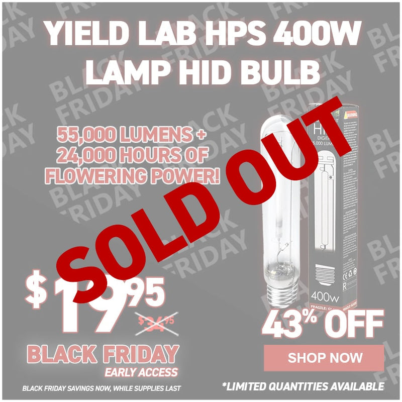 Yield Lab HPS 400w Lamp HID Bulb