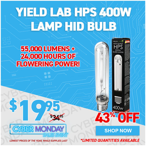 Yield Lab HPS 400w Lamp HID Bulb