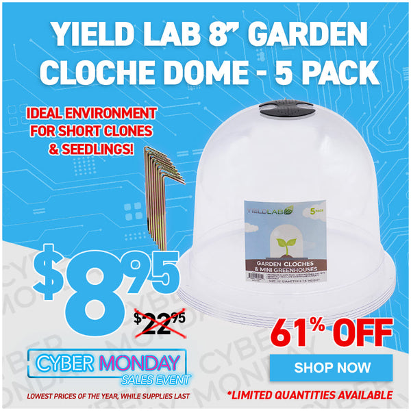 Yield Lab Garden Cloche Dome - 5 Pack