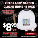 Yield Lab Garden Cloche Dome - 5 Pack