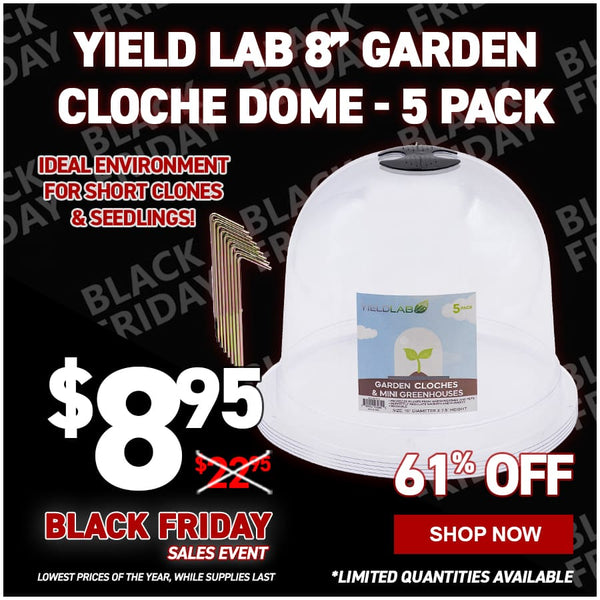 Yield Lab Garden Cloche Dome - 5 Pack
