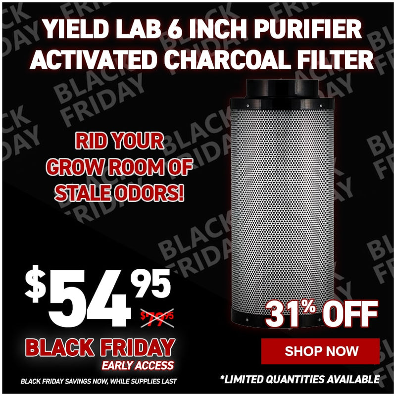 Yield Lab 6 Inch Purifier Activated Charcoal Filter