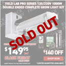 Yield Lab Pro Series 120/220V 1000W Double Ended Complete Grow Light Kit