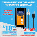Yield Lab Heat Mat Thermostat Temperature Controller