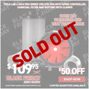 Yield Lab 6 Inch Pro Series 390 CFM Fan with Speed Controller, Charcoal Filter and Ducting with Clamps