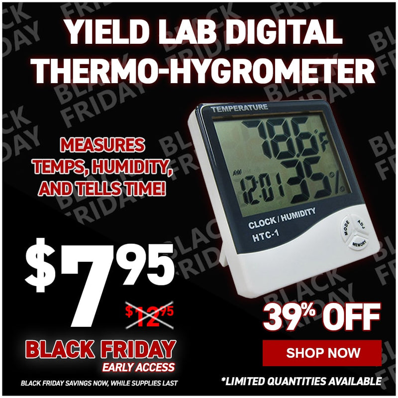 Yield Lab Digital Thermo-Hygrometer