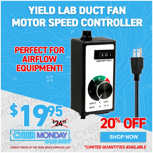 Yield Lab Duct Fan Motor Speed Controller