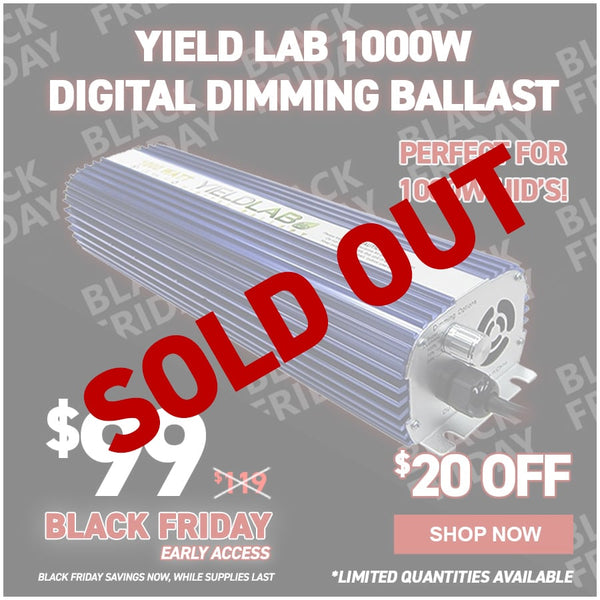 Yield Lab 1000w Digital Dimming Ballast