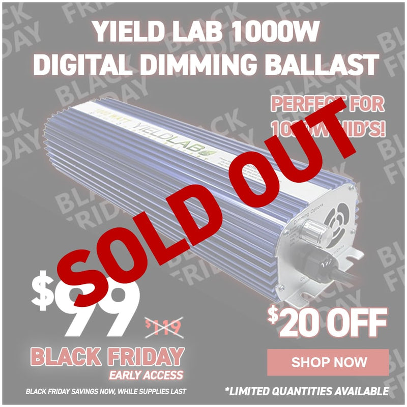 Yield Lab 1000w Digital Dimming Ballast