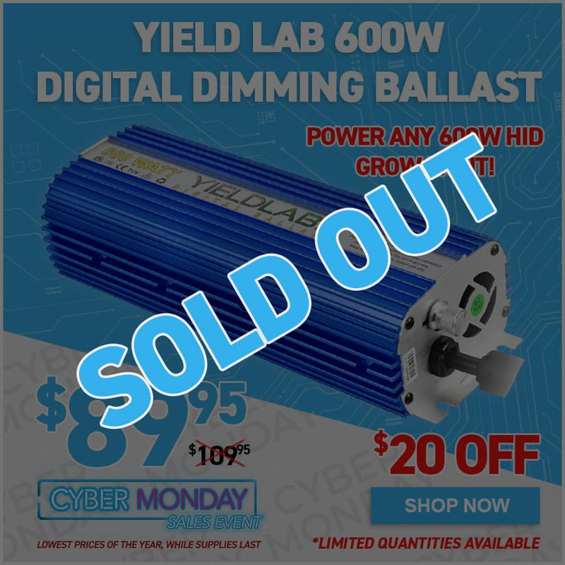 Yield Lab 600w Digital Dimming Ballast